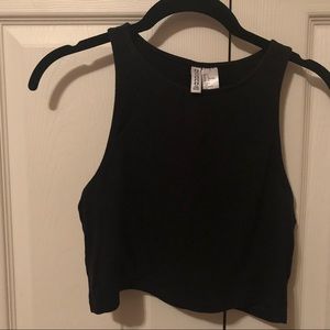 Black Crop Top